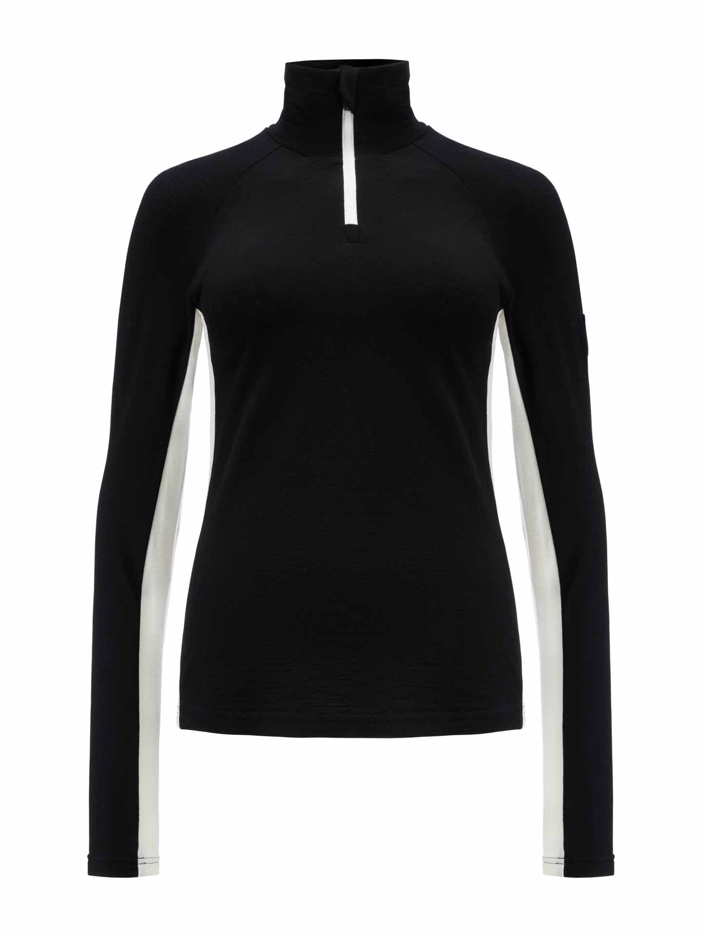 Voss 1/4 Zip Pullover Women Black