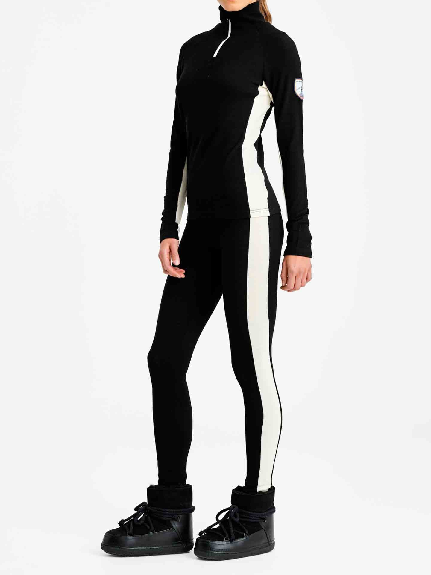 Voss 1/4 Zip Pullover Women Black