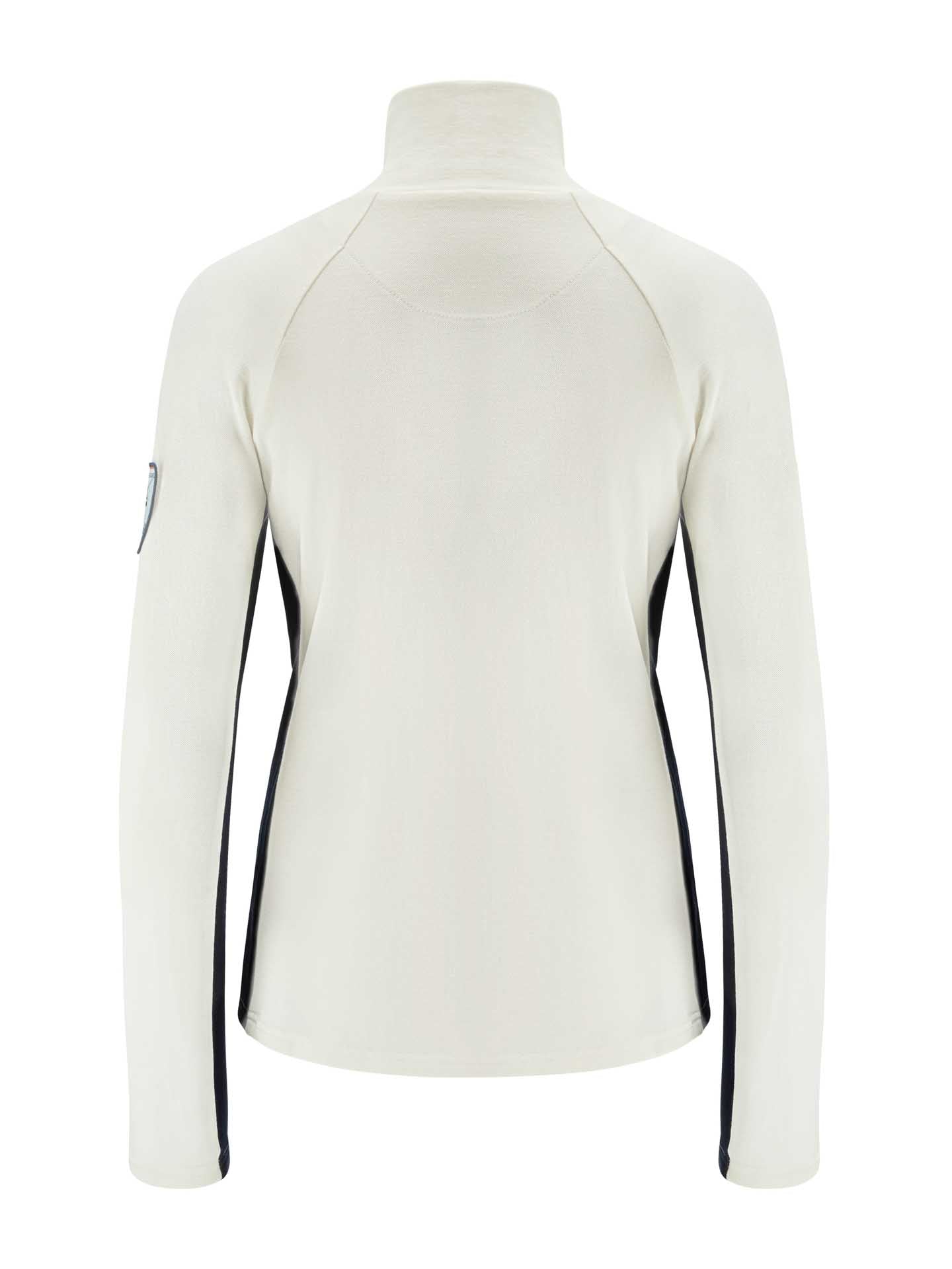 Voss 1/4 Zip Pullover Women White