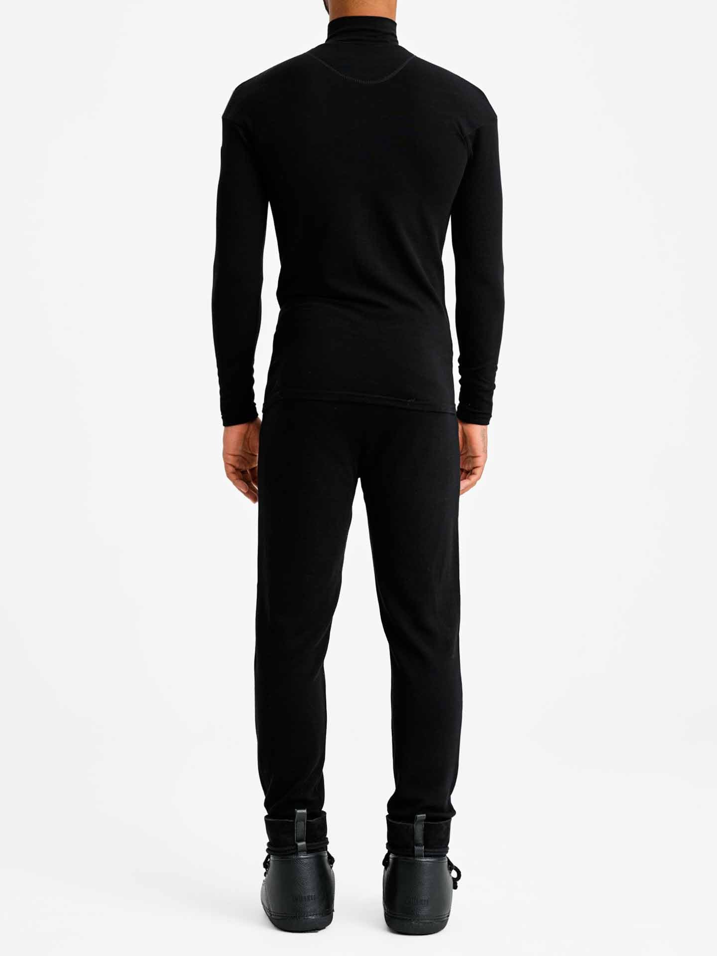 Voss Colblock 1/4 Zip Men Black
