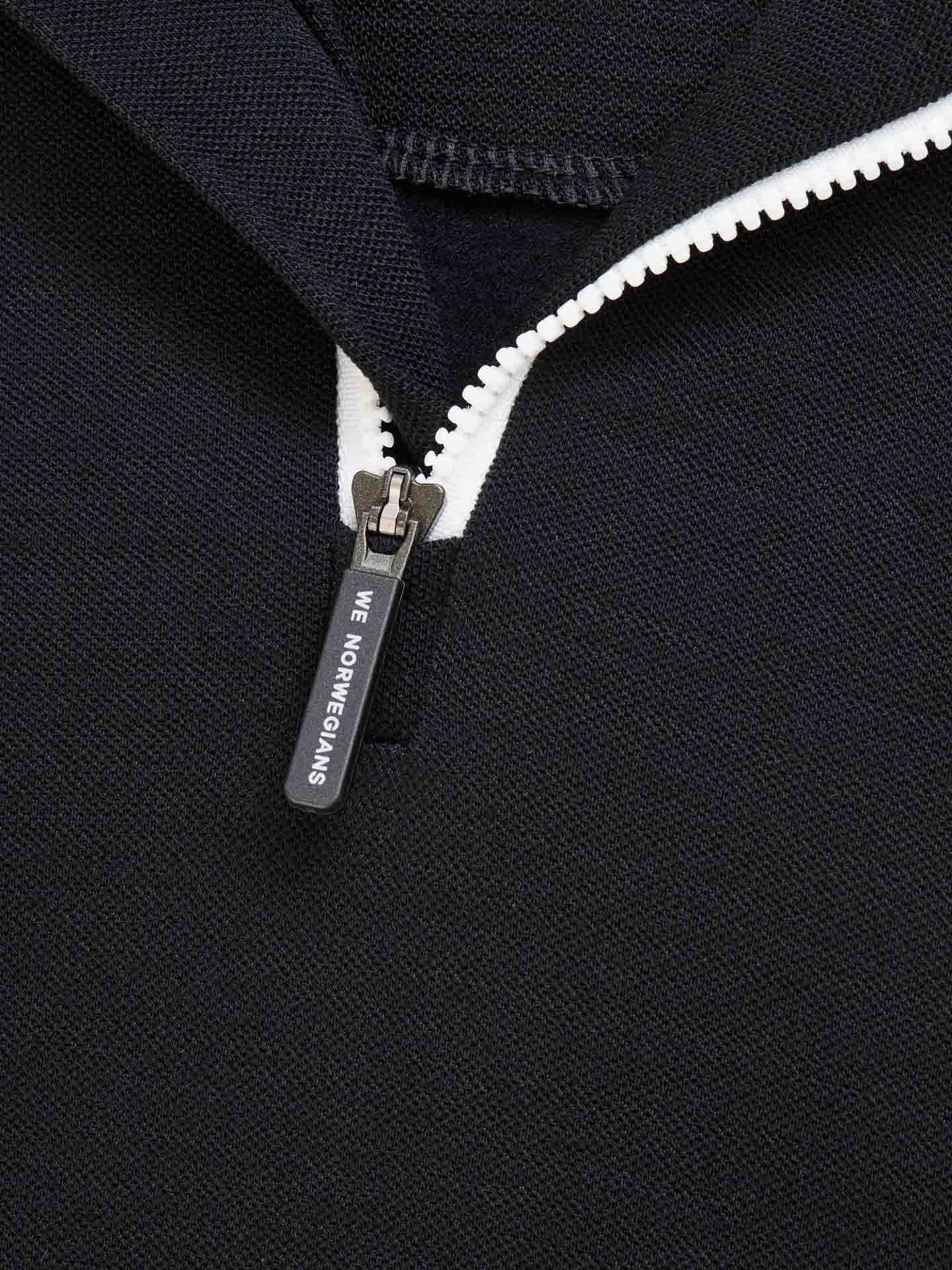 Voss 1/4 Zip Pullover Men Black