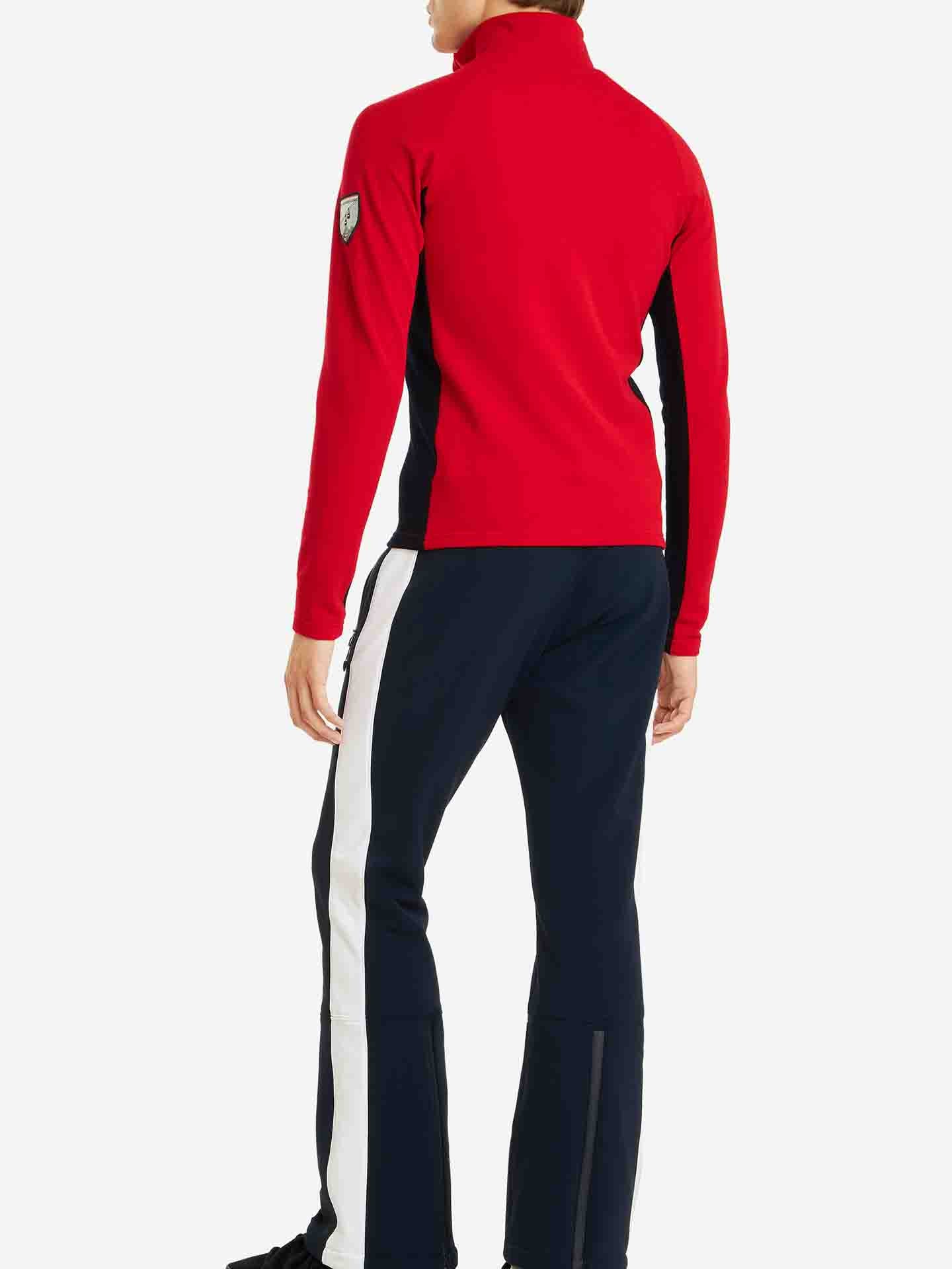 Voss 1/4 Zip Pullover Men Red