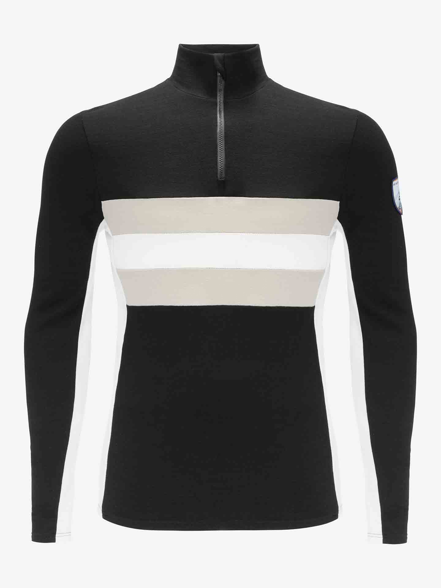 Ski 1/4 Zip Pullover Men Black