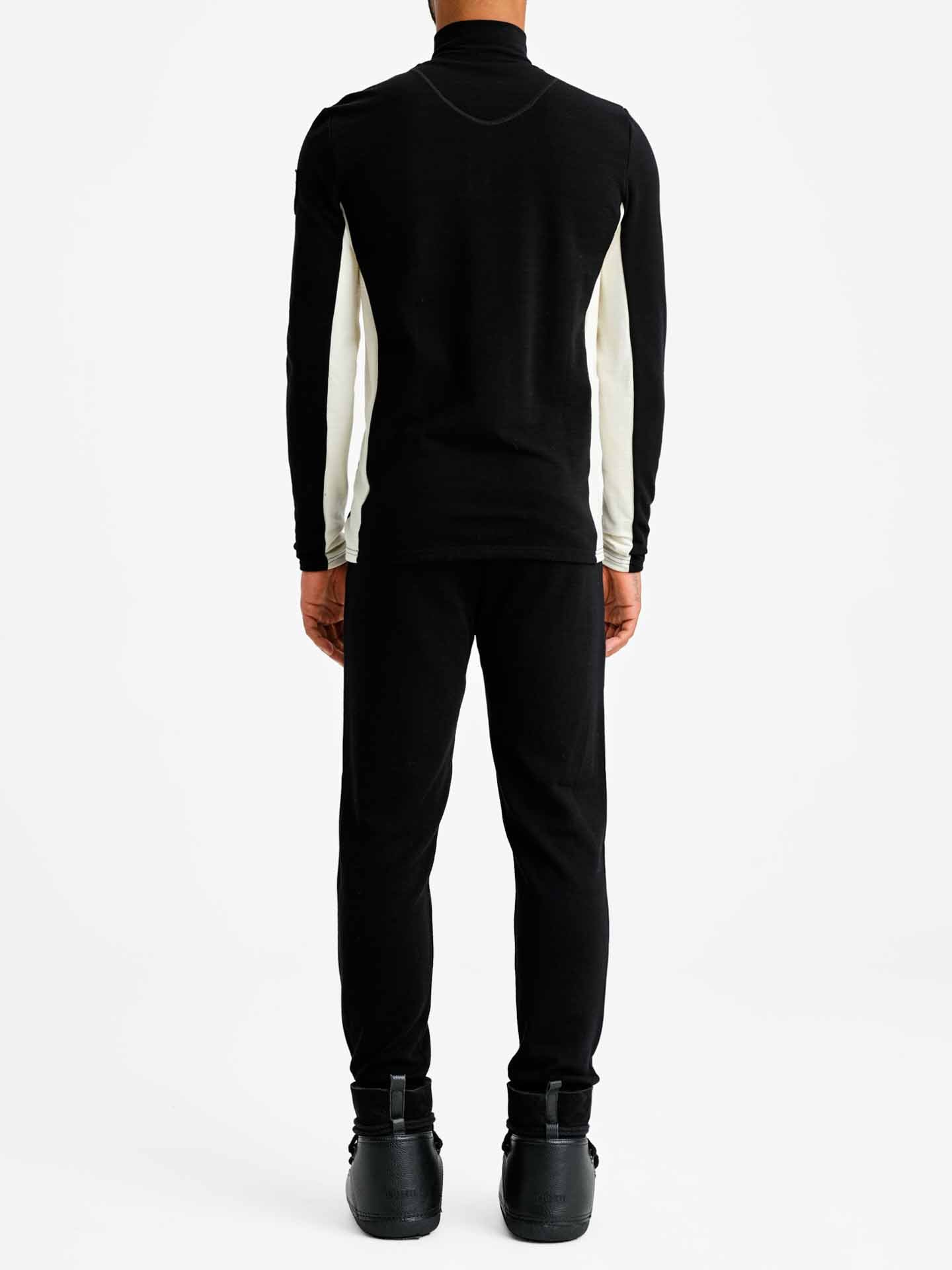 Ski 1/4 Zip Pullover Men Black