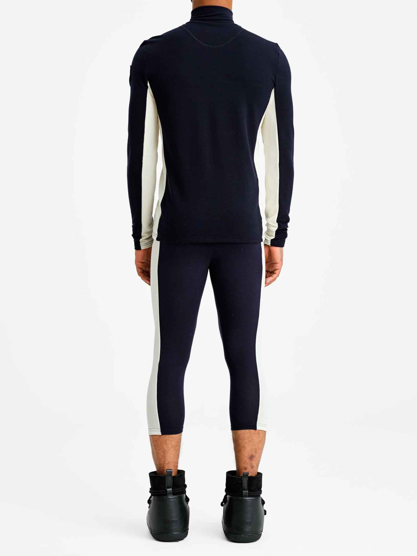 Ski 1/4 Zip Pullover Men Flag