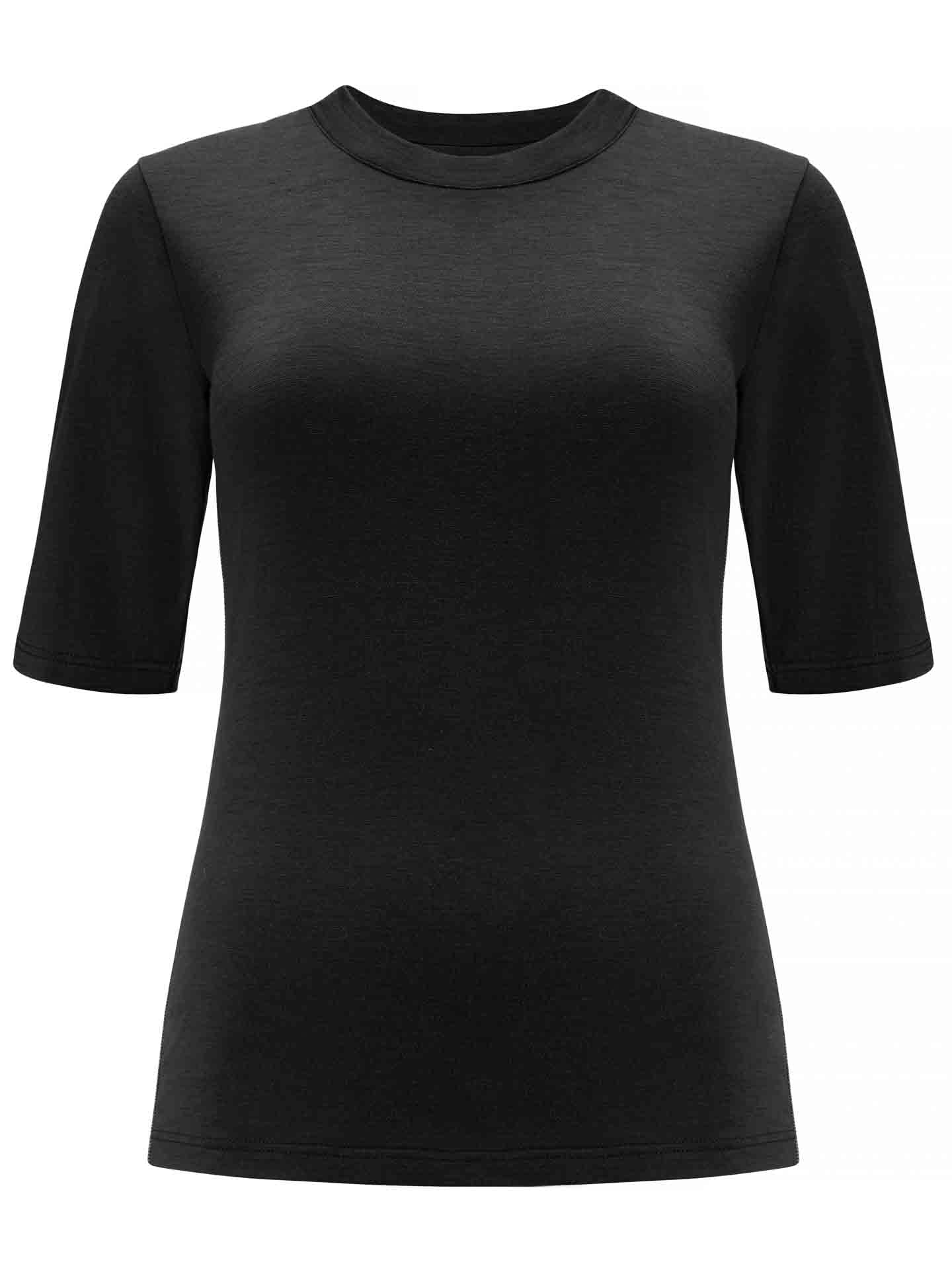 Sno Merino Base Layer Tee Women Black