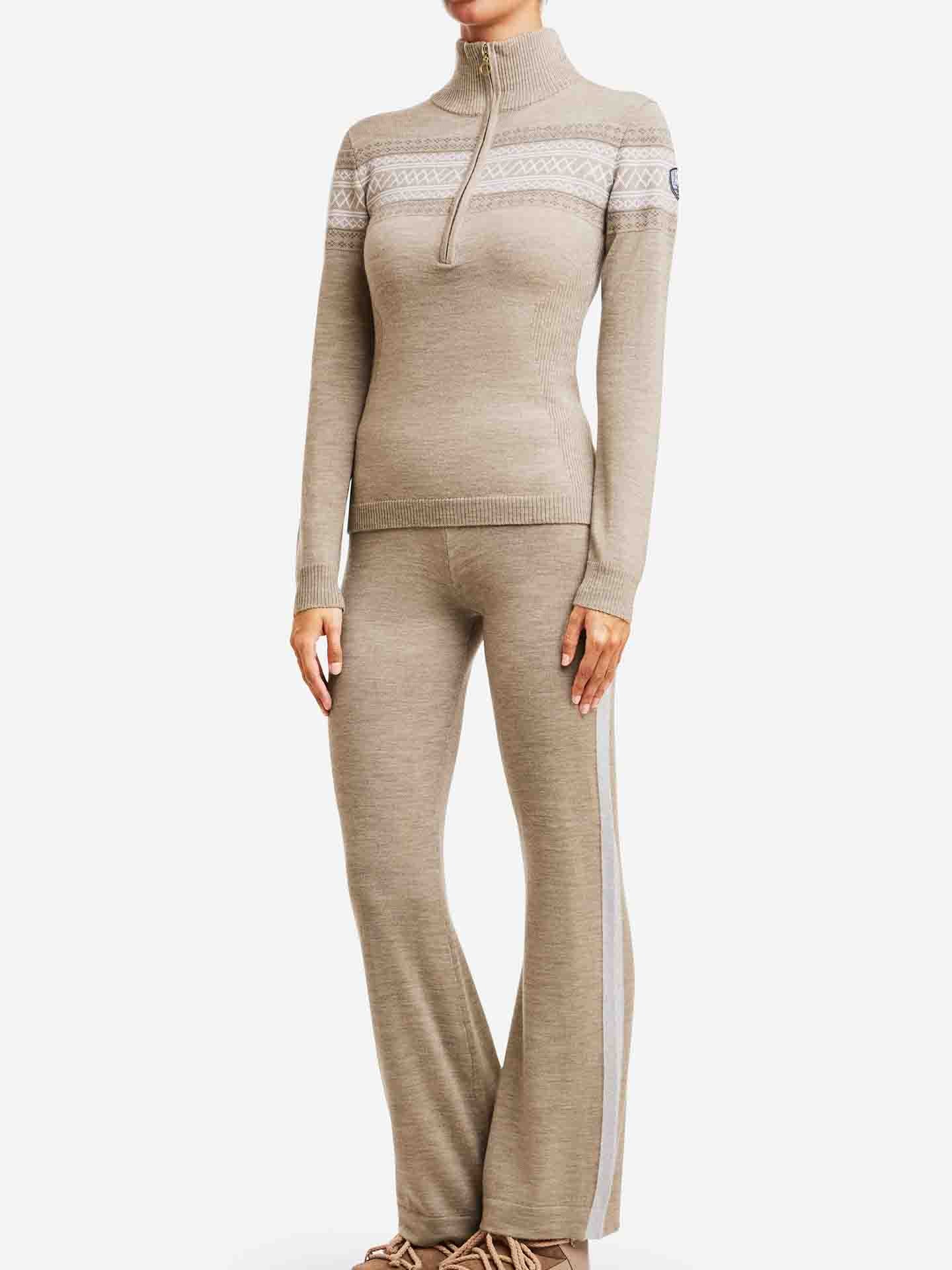 Signature Zip Up Women Sand