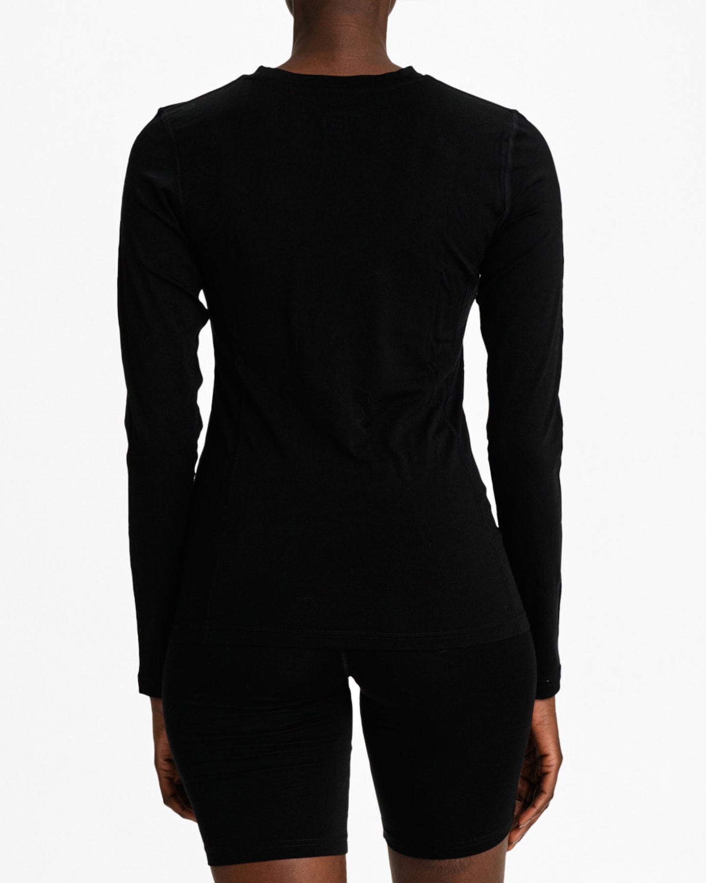 Sno Crewneck Base Layer Women Black