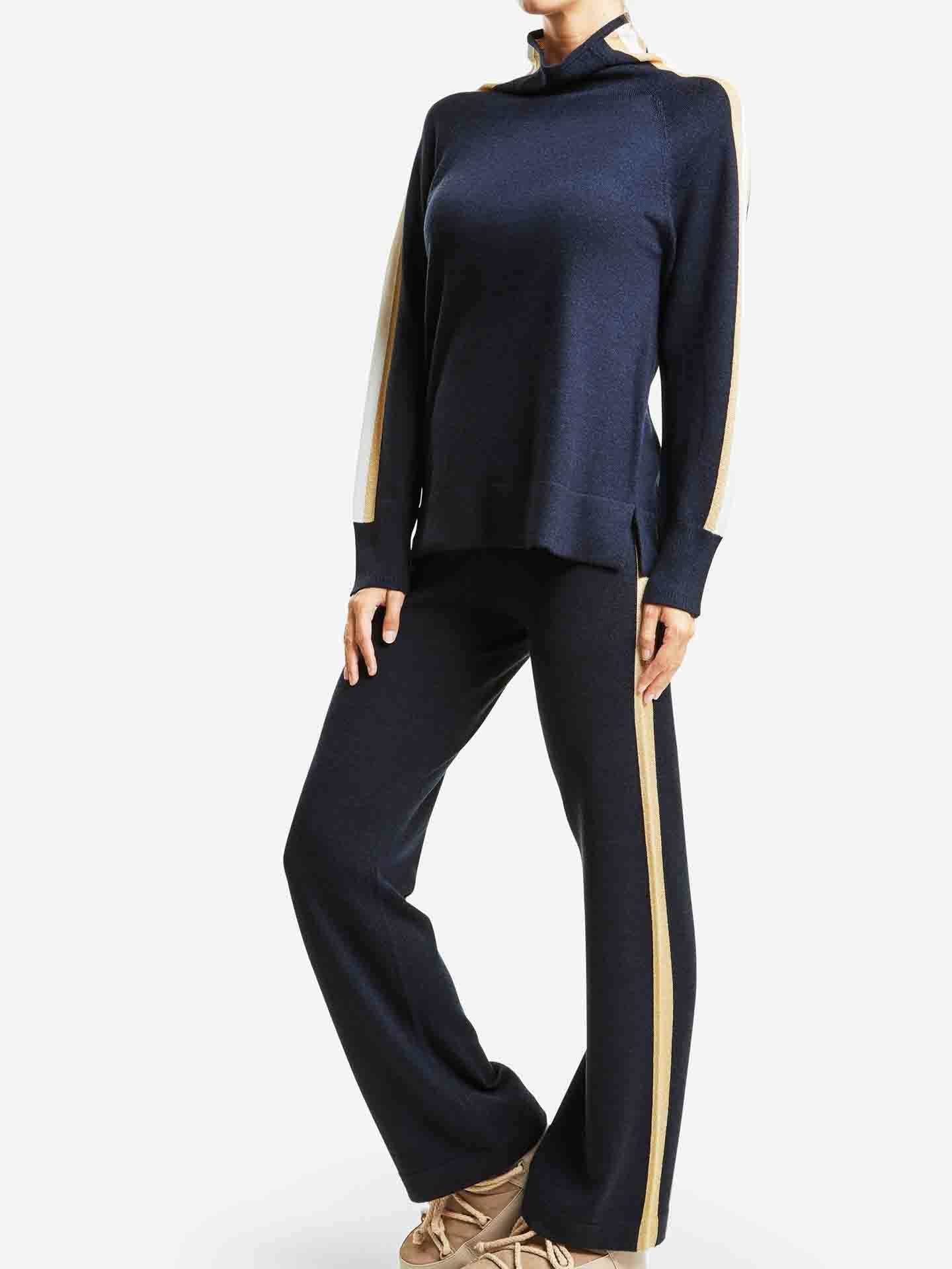 Geilo Pants Women Navy Blue