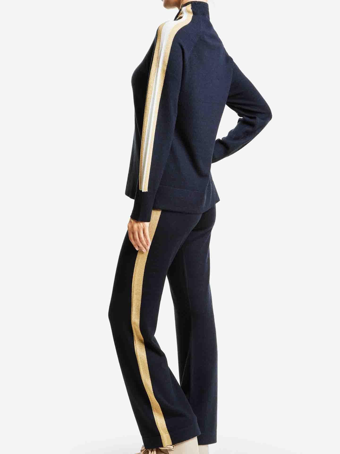 Geilo Pants Women Navy Blue