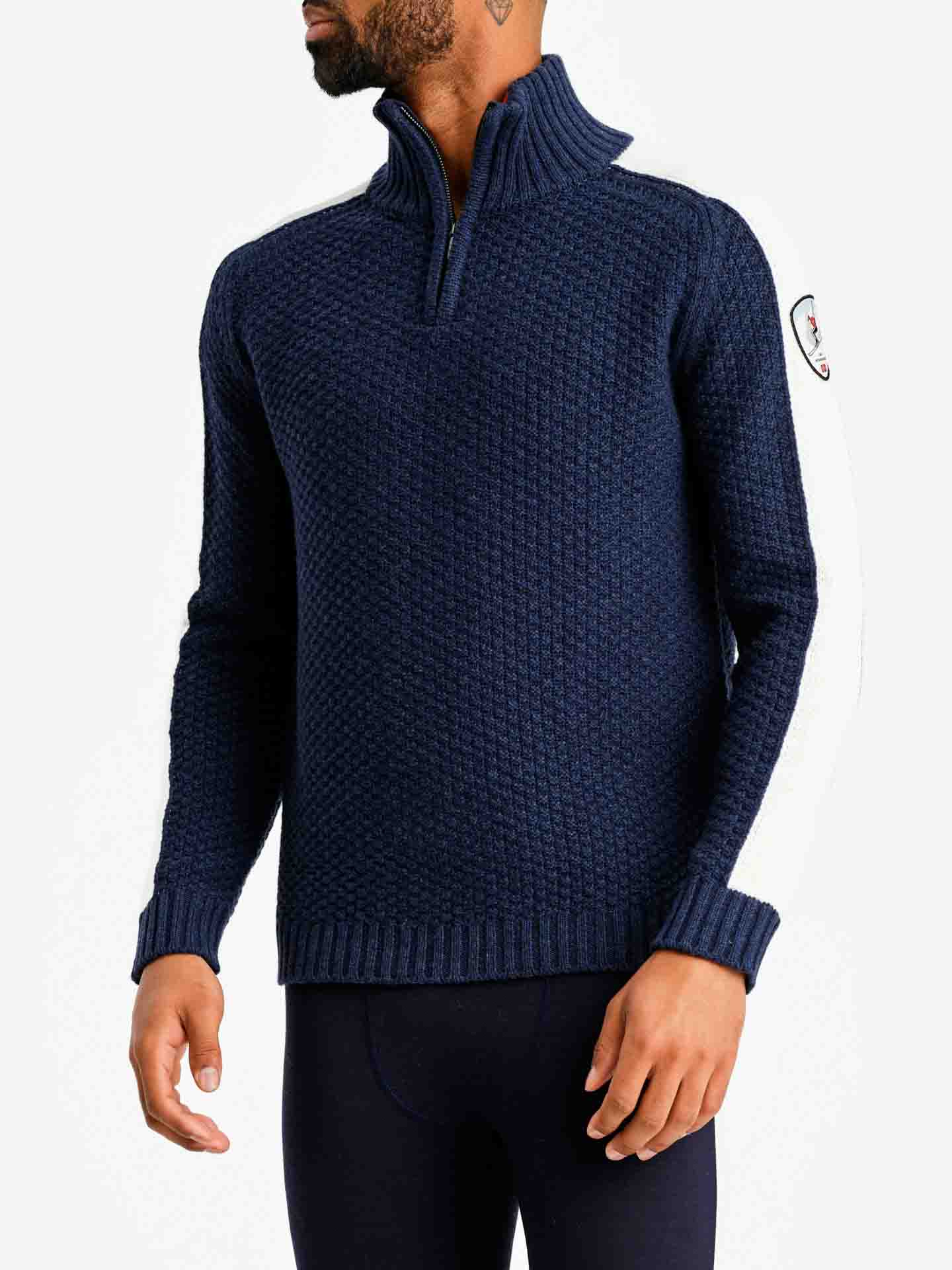 Trysil Zip Up Men Navy