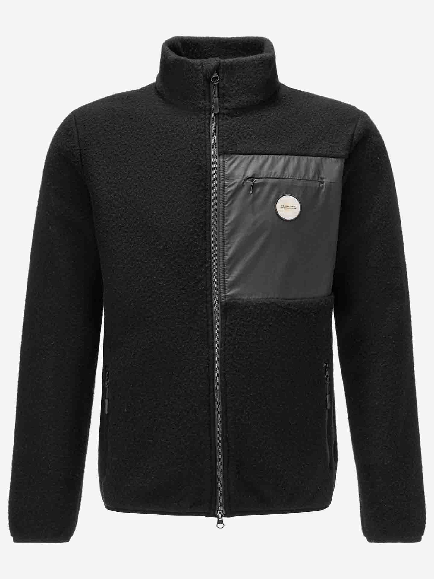 Fonna Wool Fleece Jacket Men Black