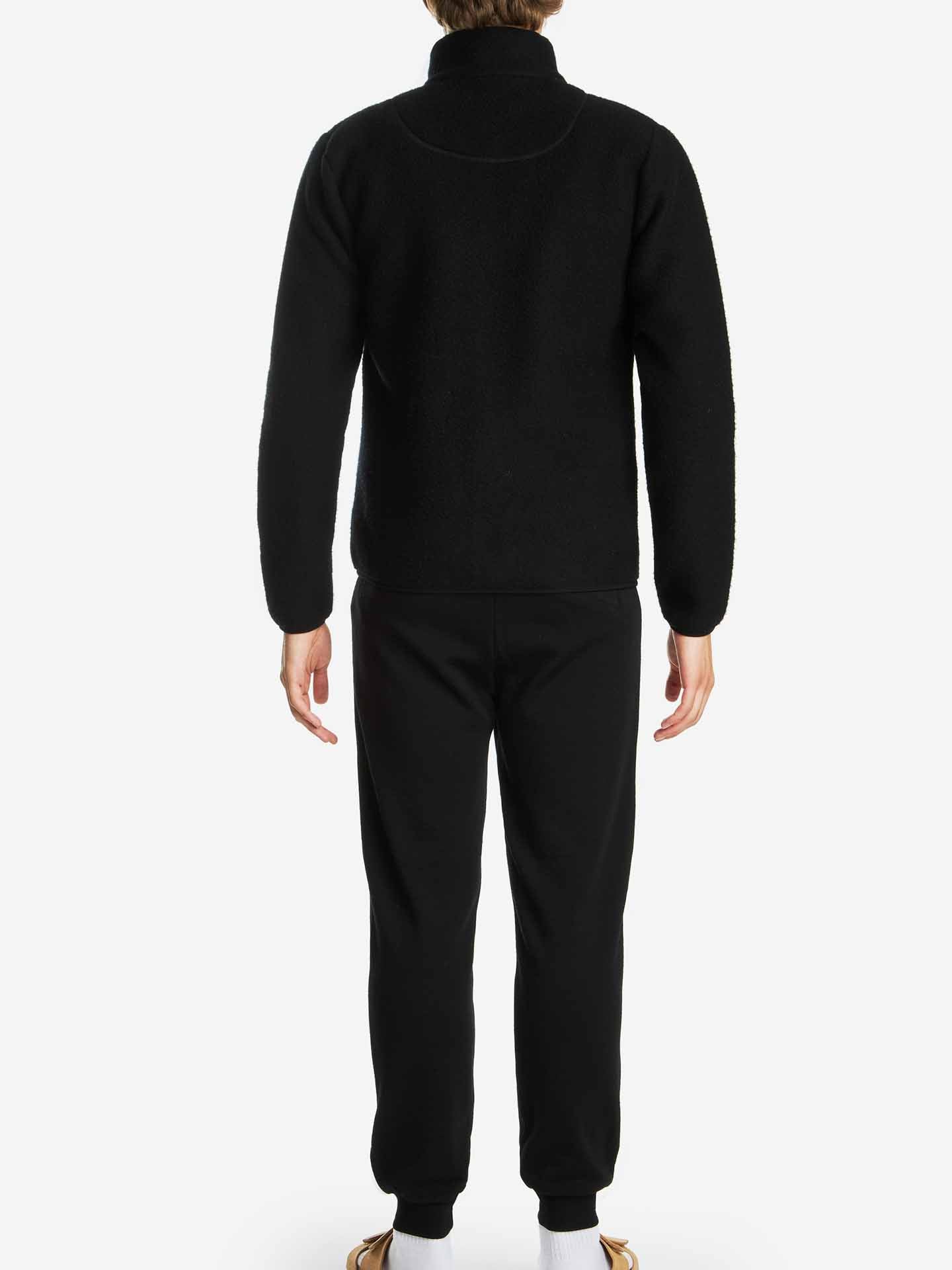 Fonna Wool Fleece Jacket Men Black