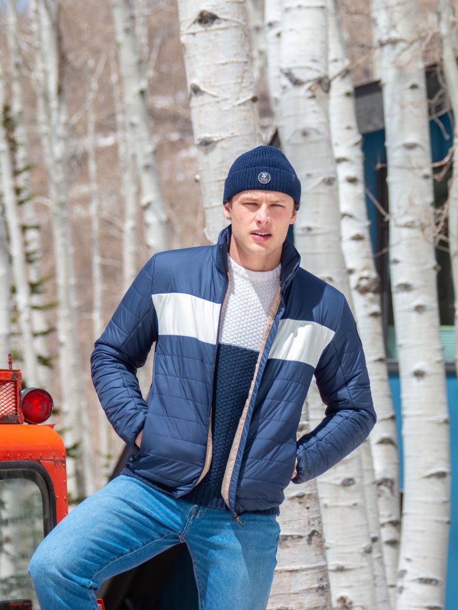 Myrken Lavalan Jacket Men Navy