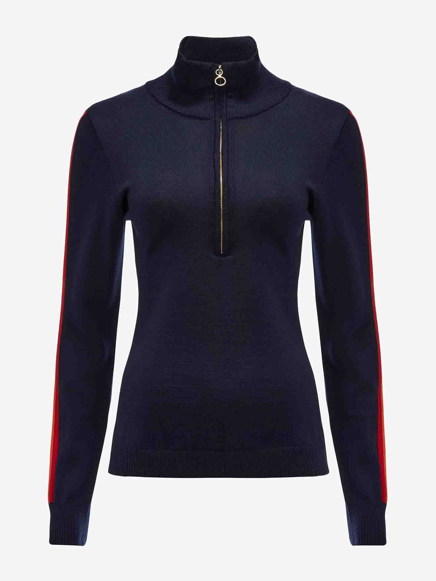 Skilover Zip Up Women Navy