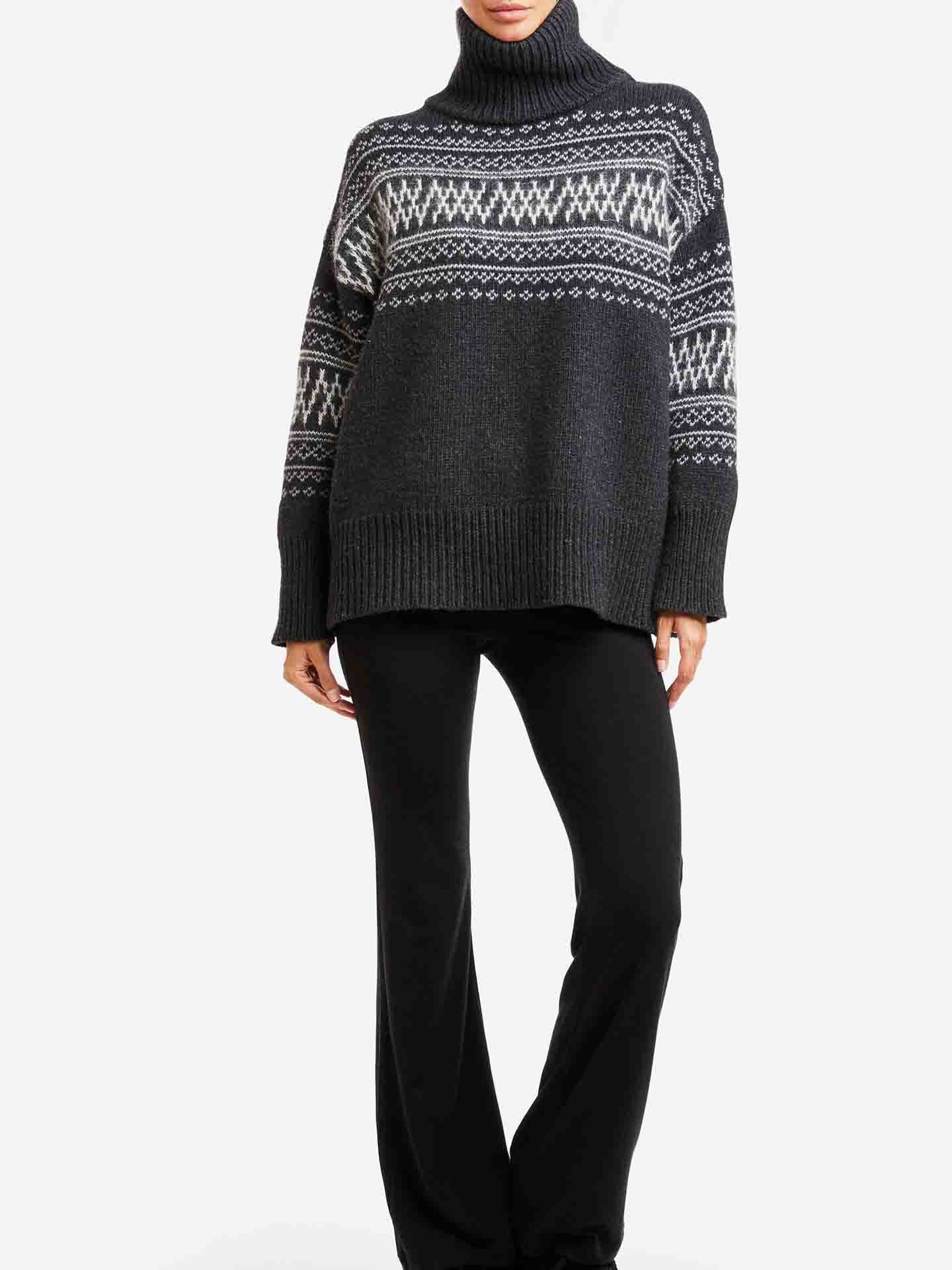 Setesdal Sweater Women Charcoal