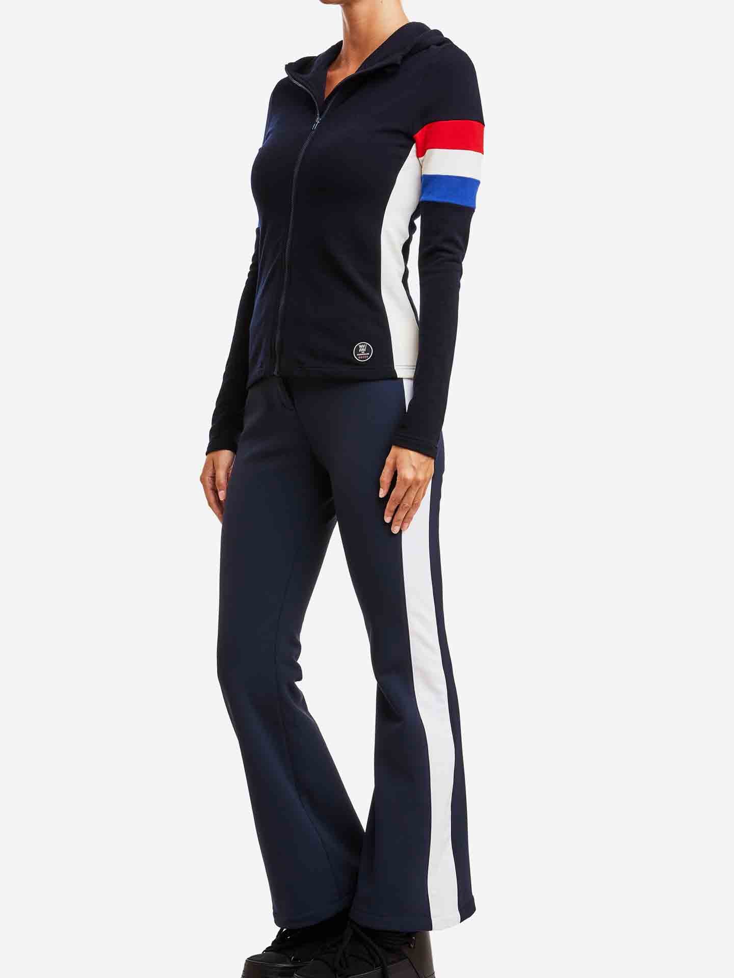 Ski Full Zip Women Flag