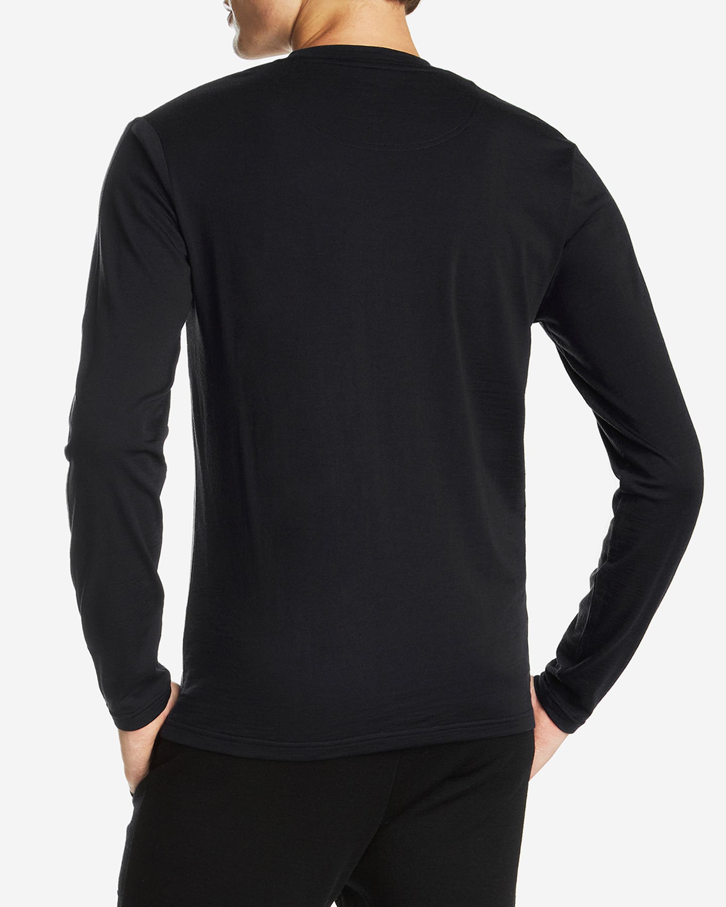 Sno Merino LS Men Black