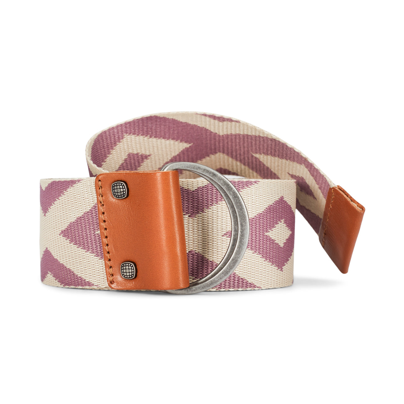 Woven Belt - Peony Pink/Desert