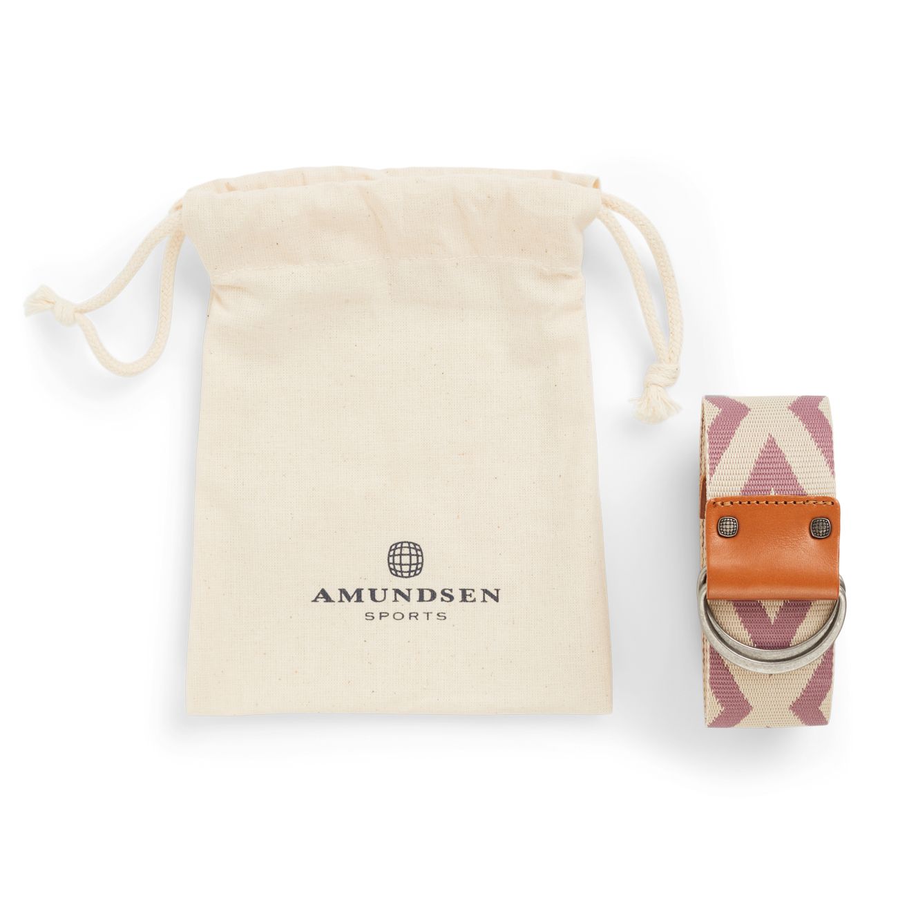 Woven Belt - Peony Pink/Desert