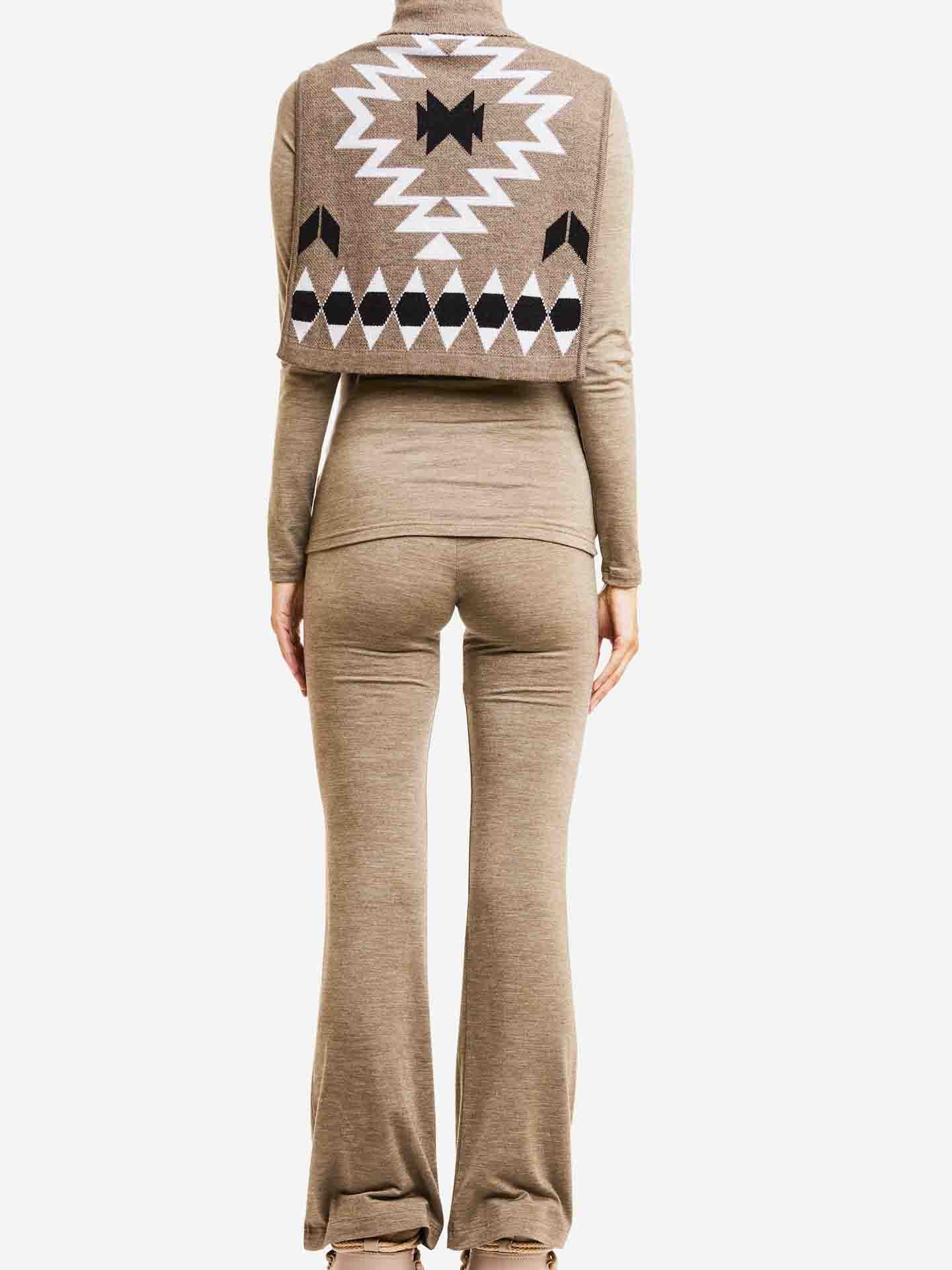 Háldi Bib Women Brown