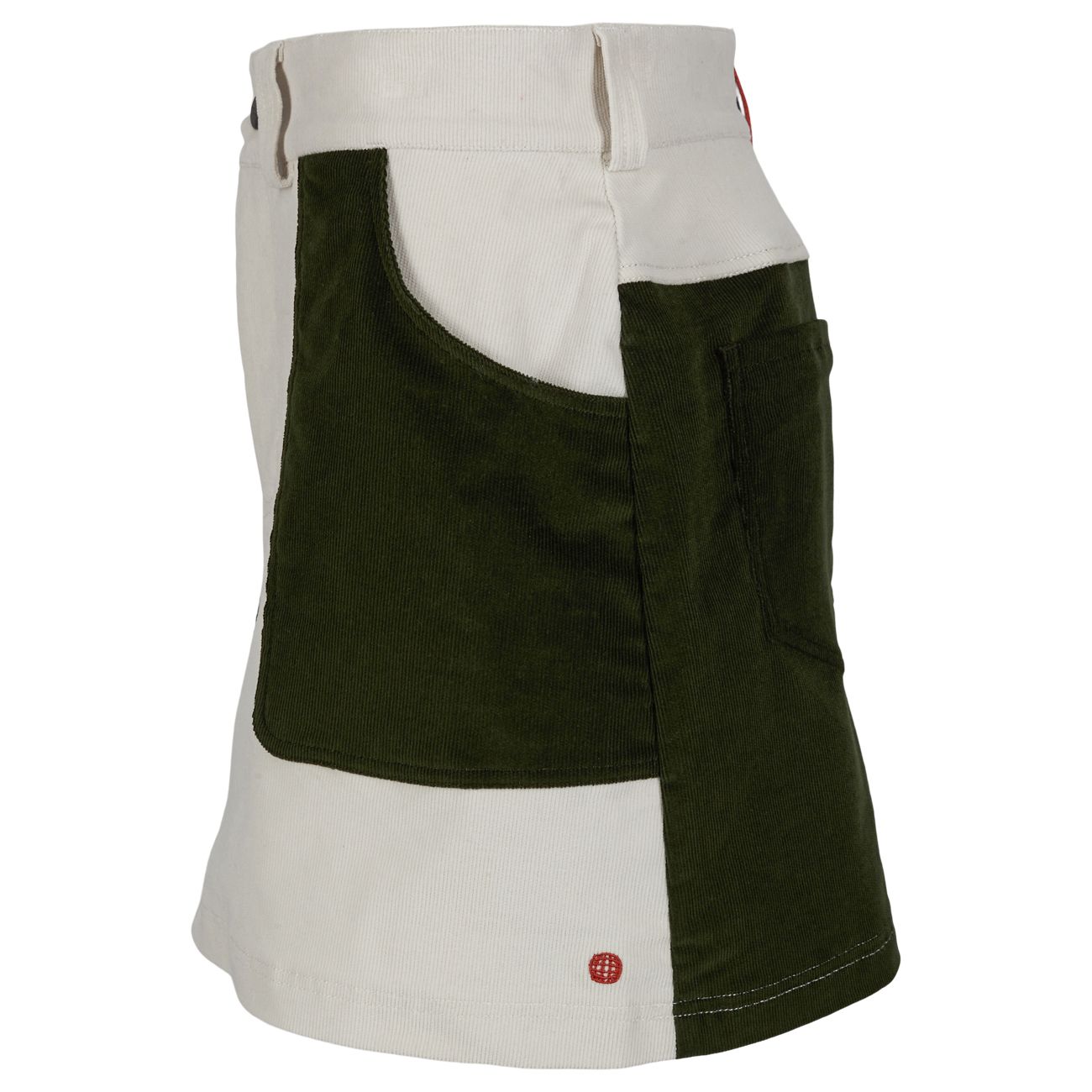 Concord Skirt Womens - Natural/Olive