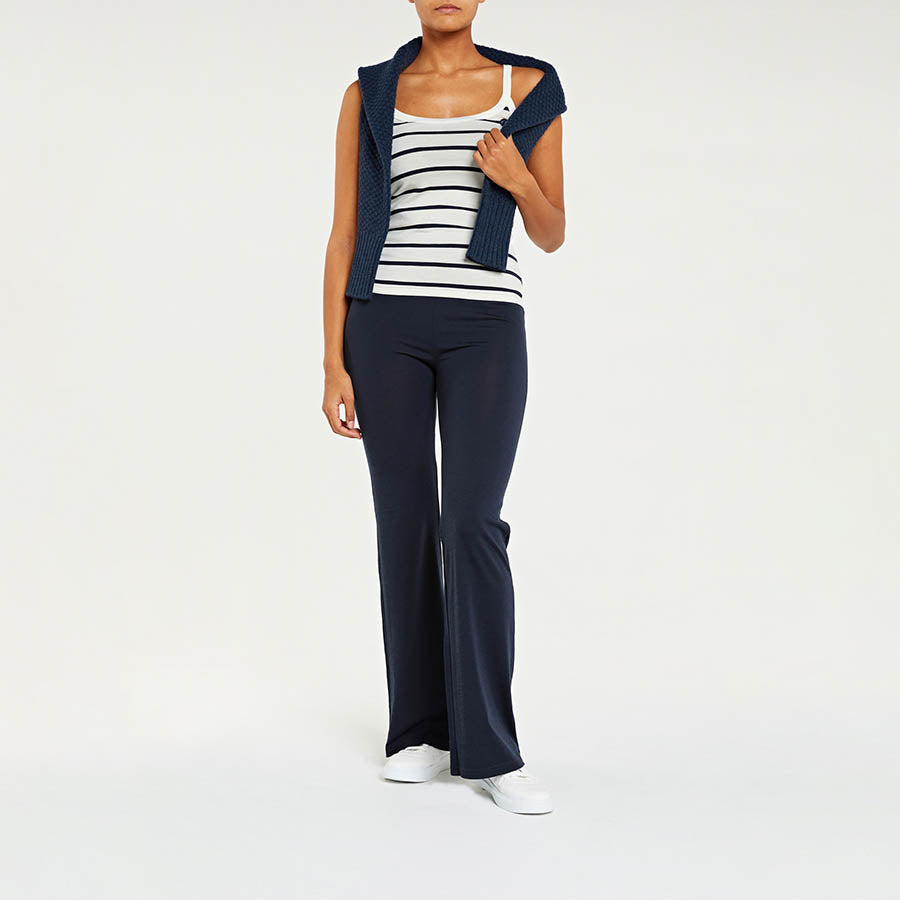 Haut dos nageur Saltholmen pour femme, blanc