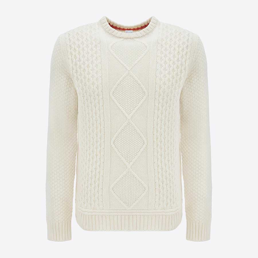 Kvitholmen Sweater Men Off White