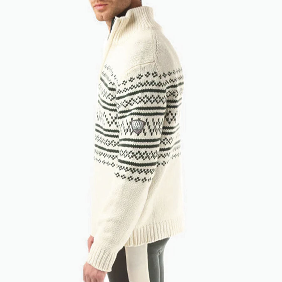 Setesdal ZipUp Men Cream/Green