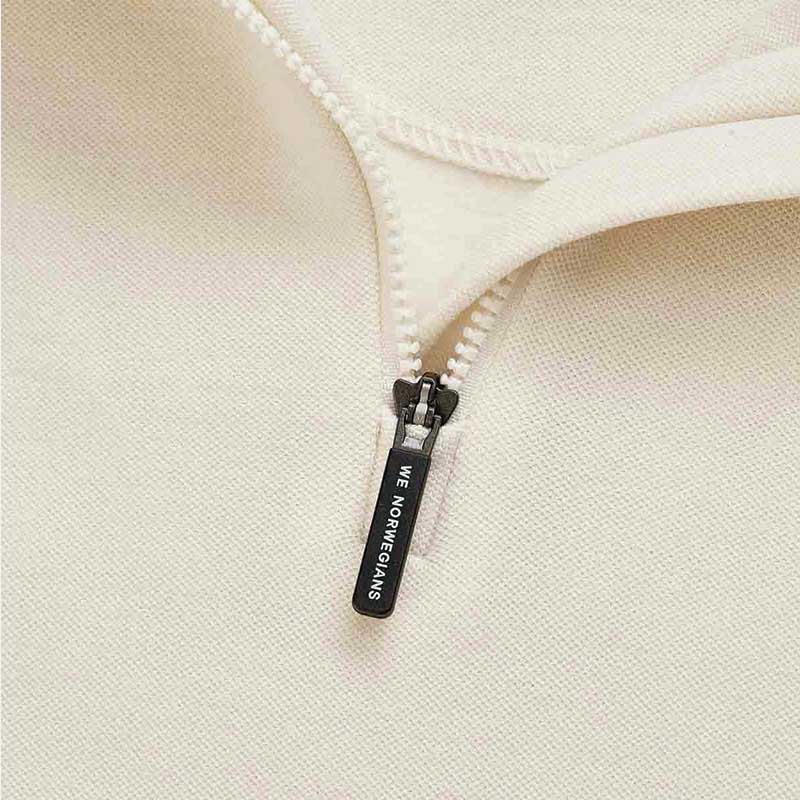 Voss ZipUp Women Off White/Dark Green