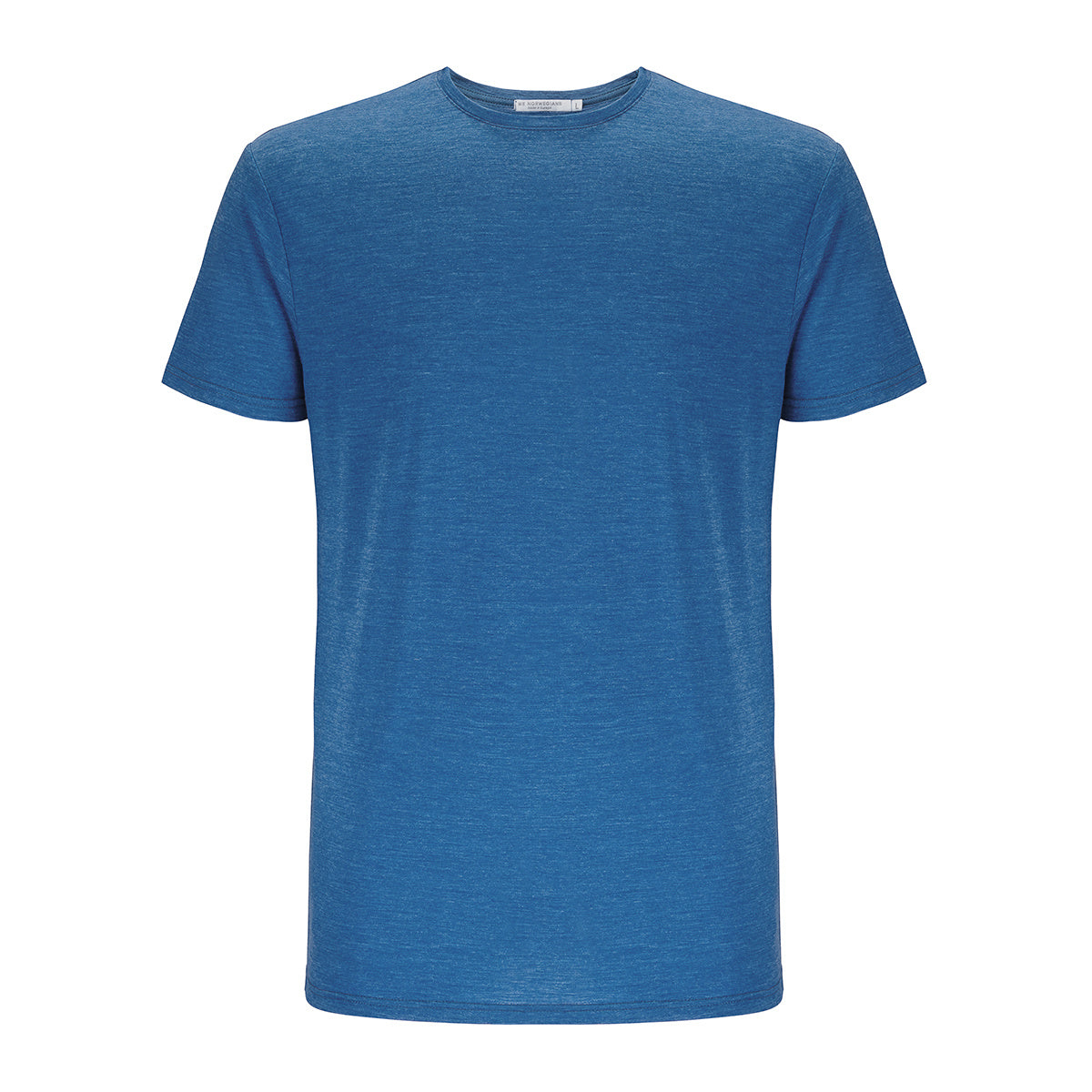 Merino Wool T-Shirt Men Blue