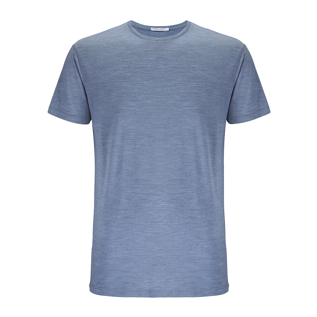Merino Wool T-Shirt Men Sky Blue