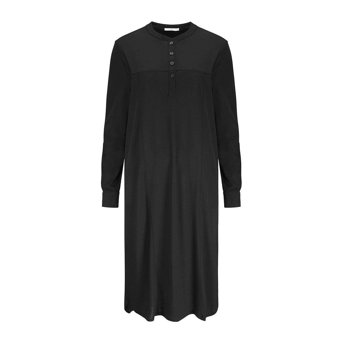 Merino Wool Tunic Women Black