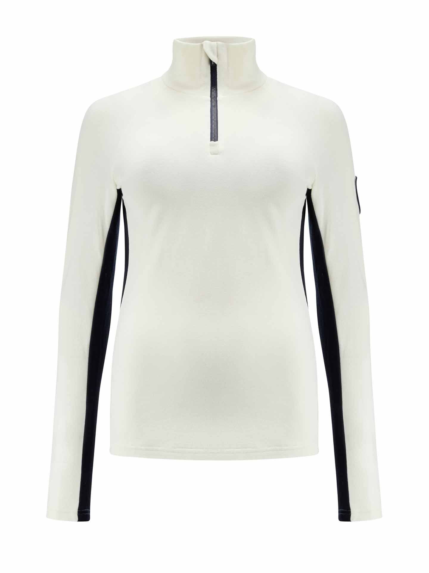 White quarter outlet zip jumper