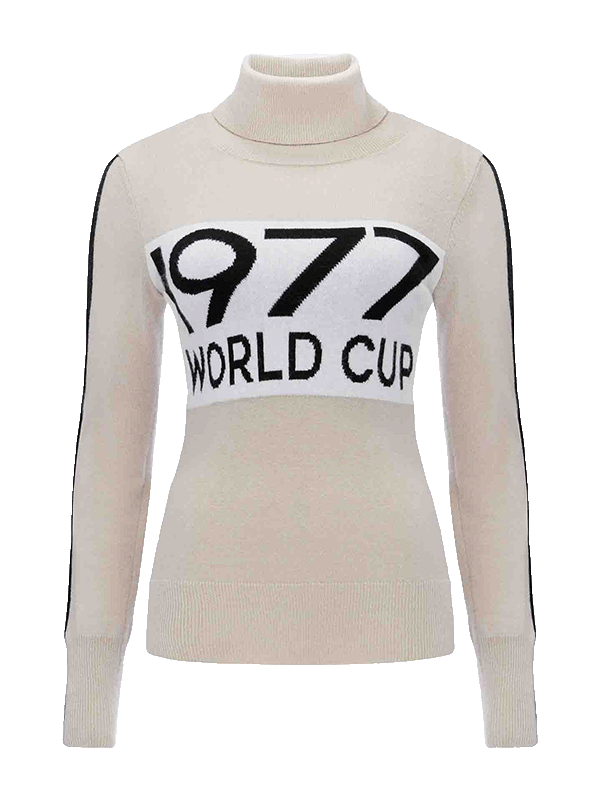 1977 World Cup Sweater Women Sand