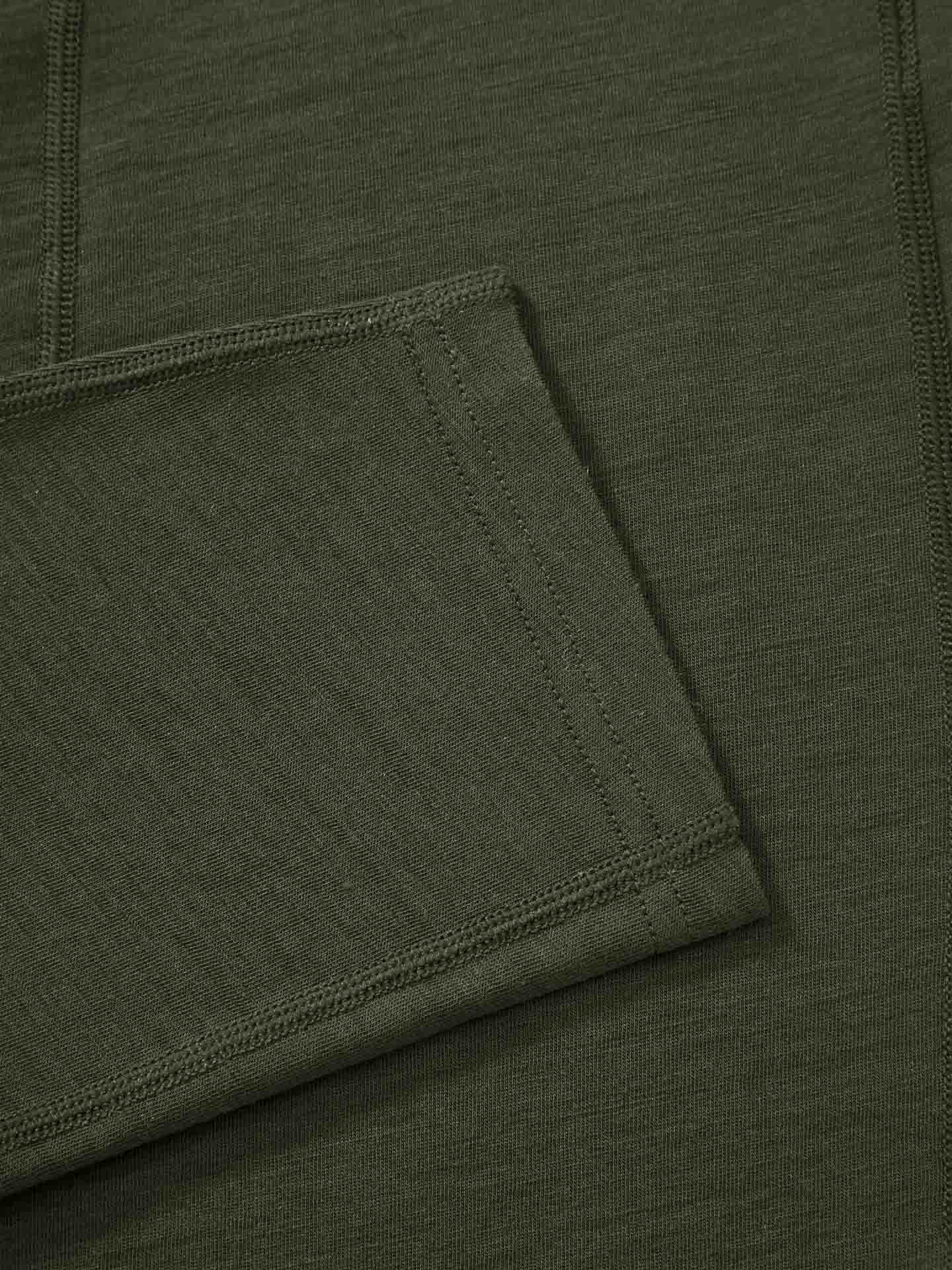 Sno Merino Base Layer 3/4 Pants Men Dark Green