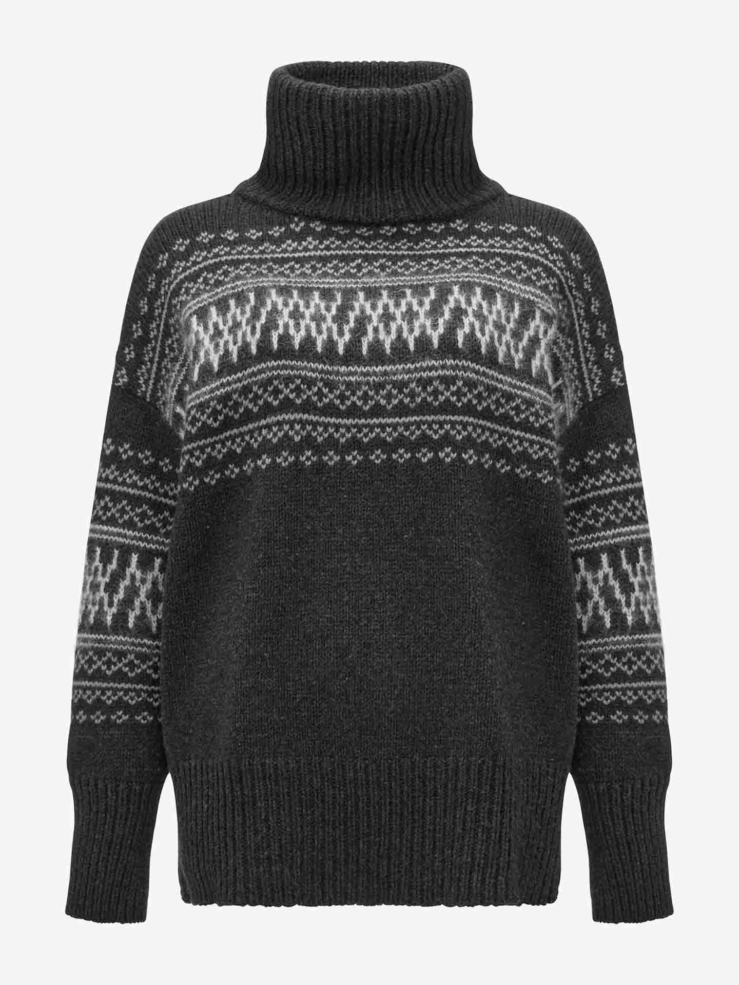 Setesdal Sweater Women Charcoal