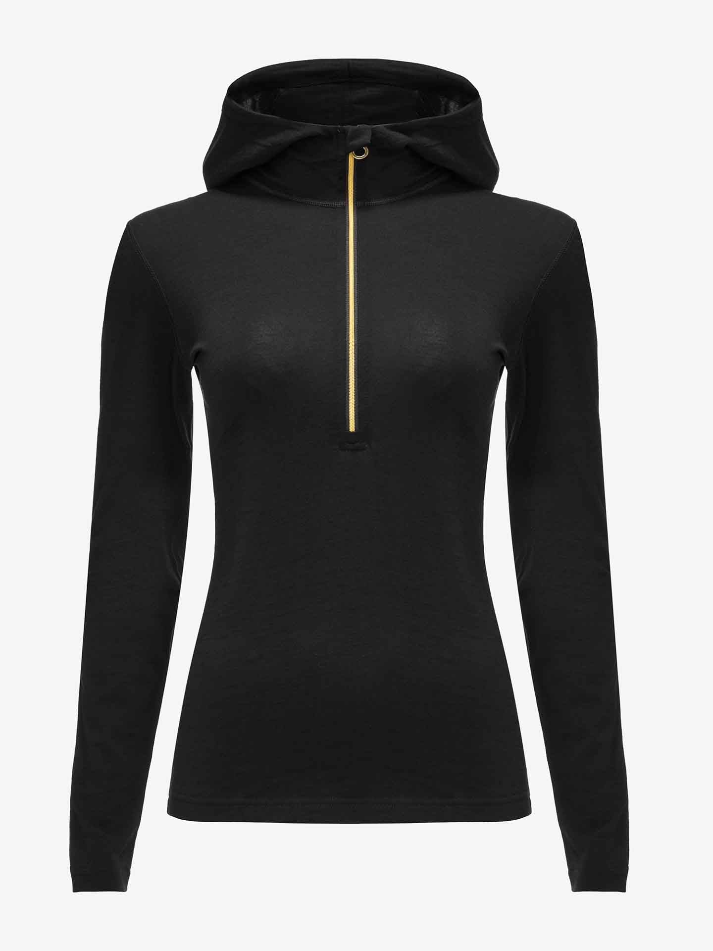 Womens hooded base clearance layer