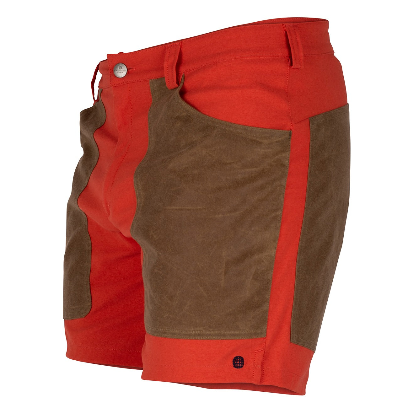 7 Incher Field Shorts Mens - Red/Tan