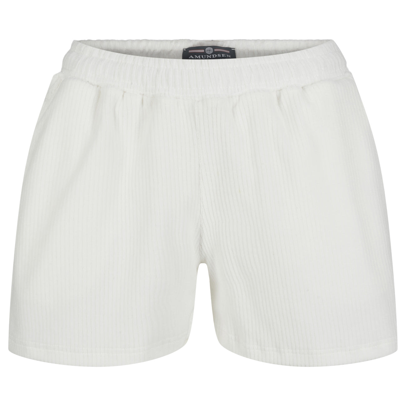 4 Incher Comfy Cord Shorts Womens - White