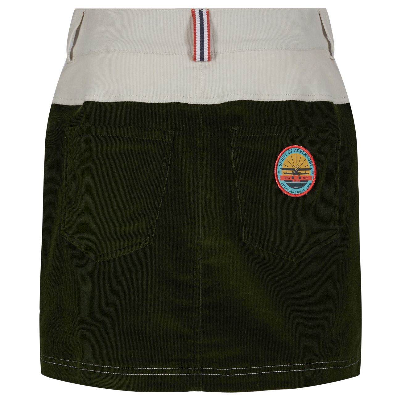 Concord Skirt Womens - Natural/Olive