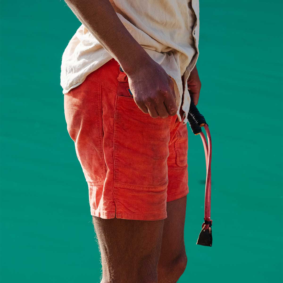 7 Incher Concord Garment Dyed Shorts Mens - Tangerine