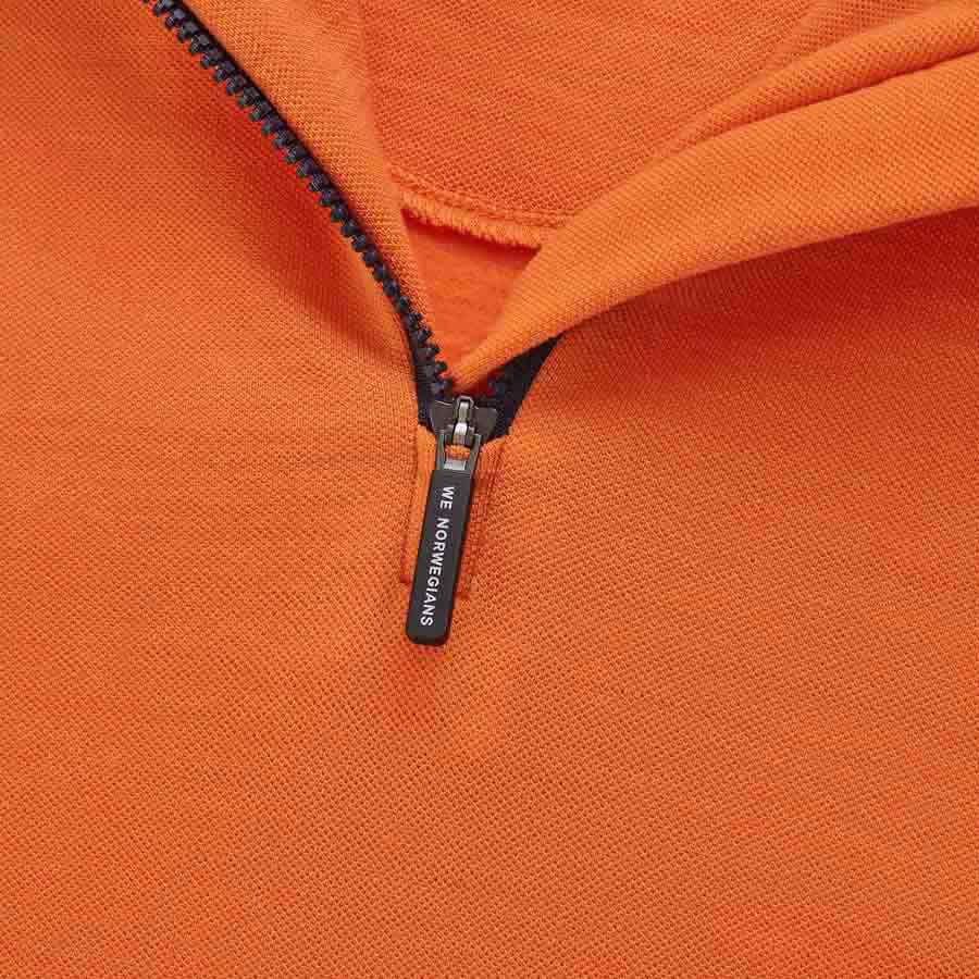 Voss 1/4 Zip Pullover Men Orange