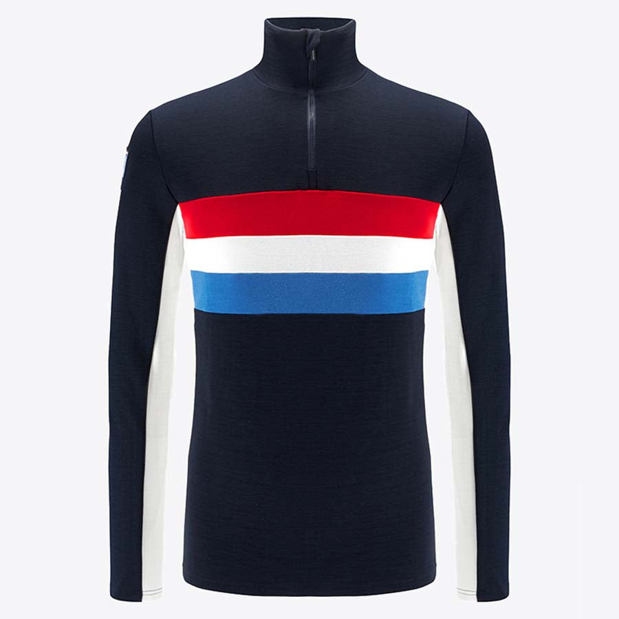 AW21 Ski 1/4 Zip Pullover Men Flag