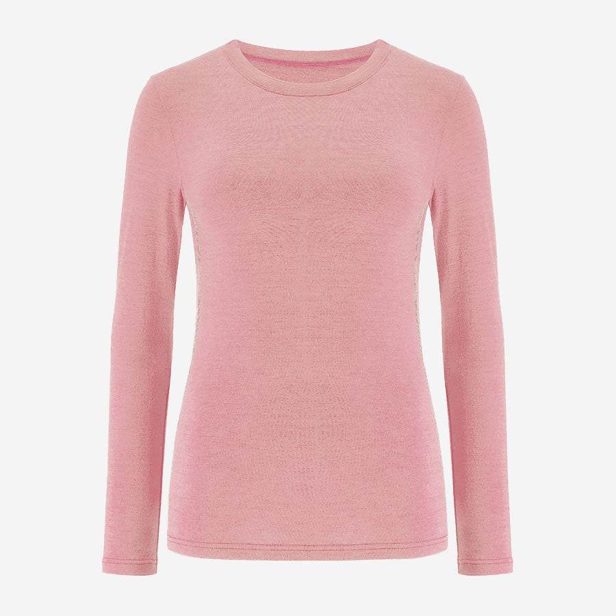 Sno Crewneck Base Layer Women Pink