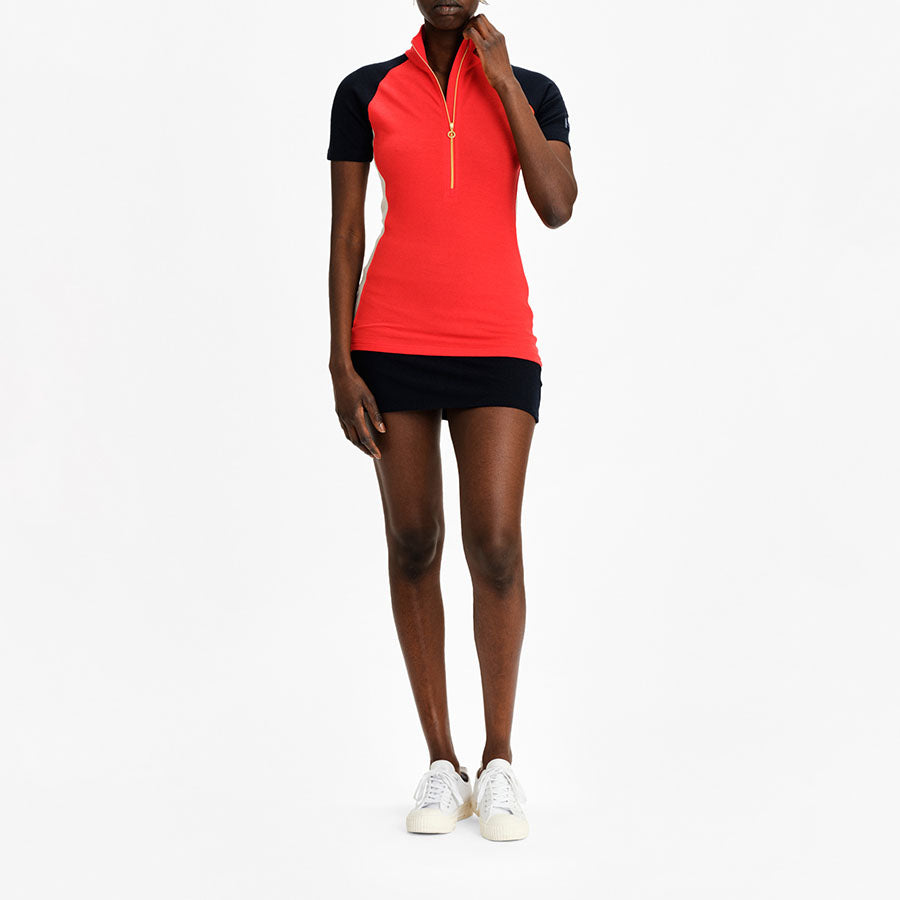 Lindesnes Short Sleeve Women Coral