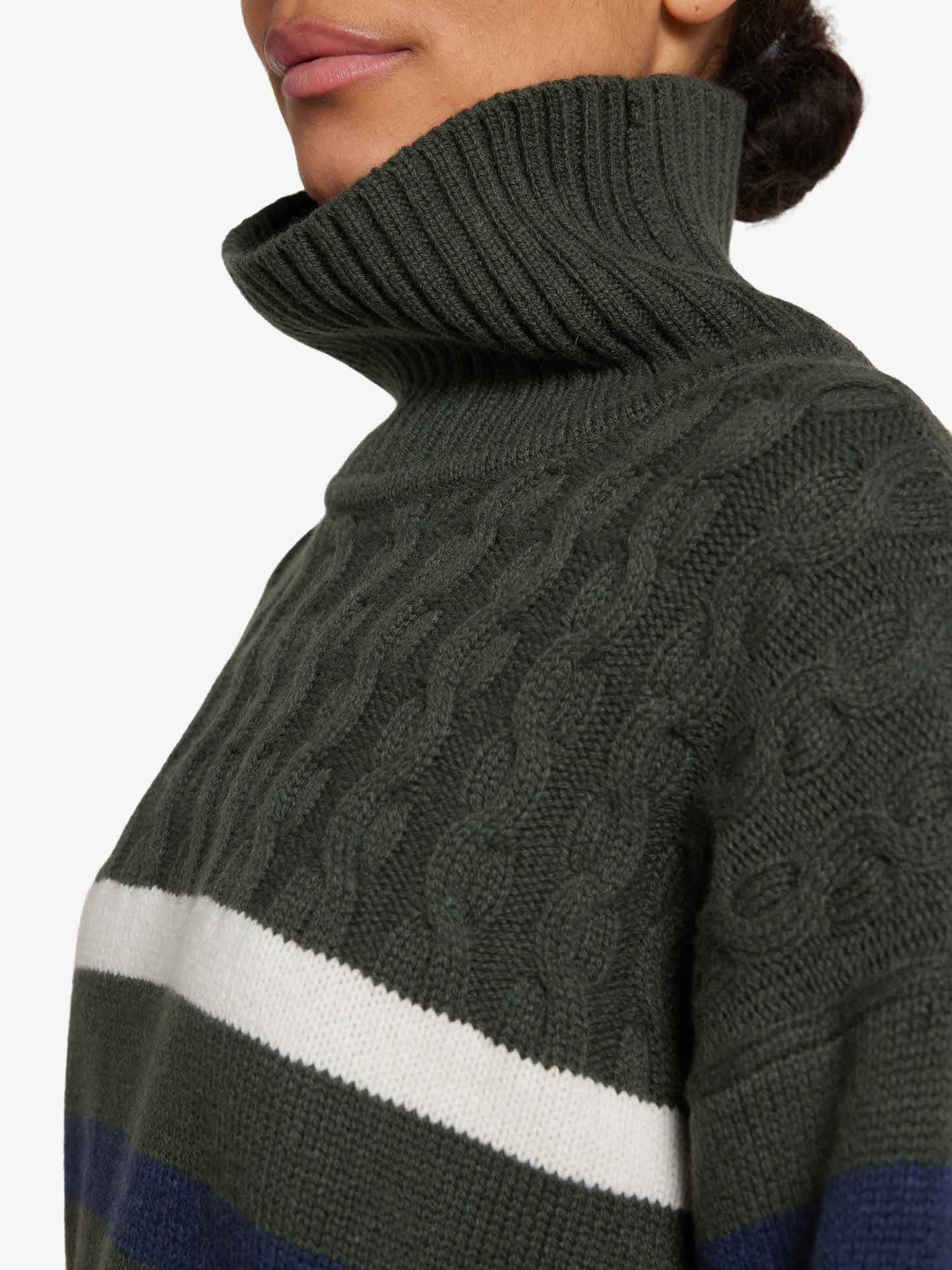 Nordkapp Sweater Women Olive Green