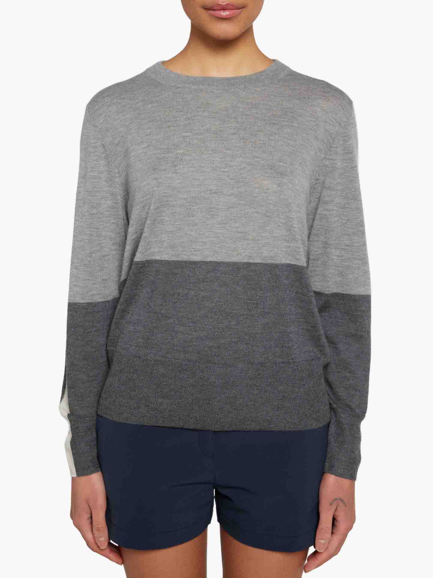 Morild CashmereSweater Women Grey Melange
