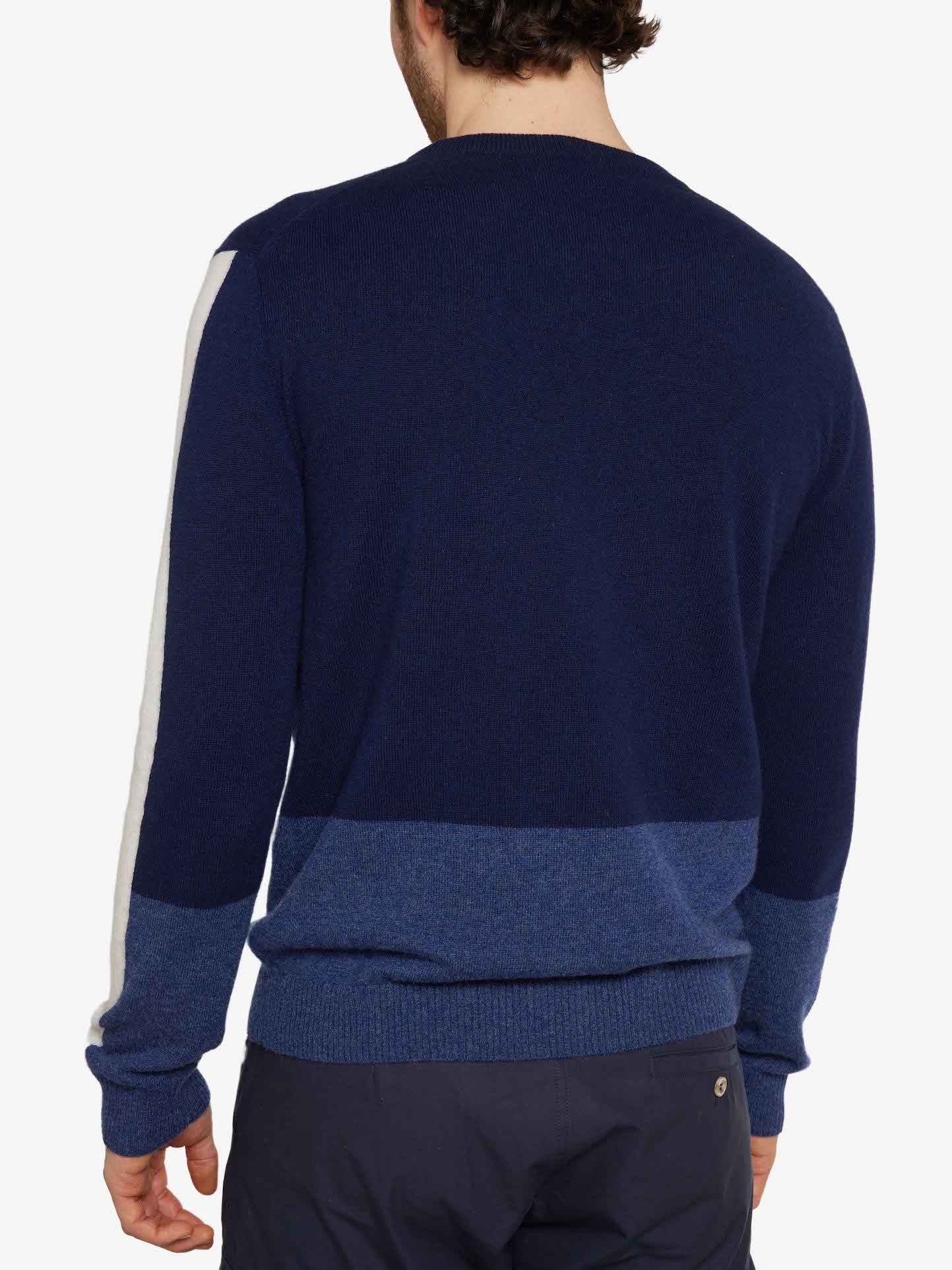 Morild Cashmere Sweater Men Navy Blue