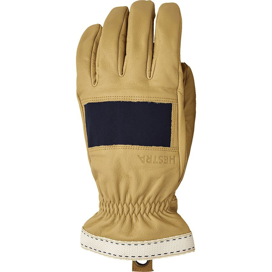 Njord Glove Navy/Nat Brown